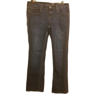 American Rag | Women's (Junior') Dark Wash Curvy Boot Jeans (Size 7S)